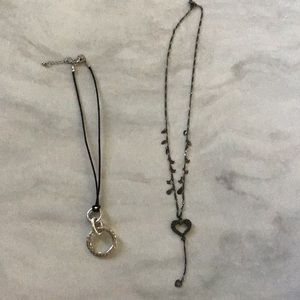 2 Lia Sophia necklaces